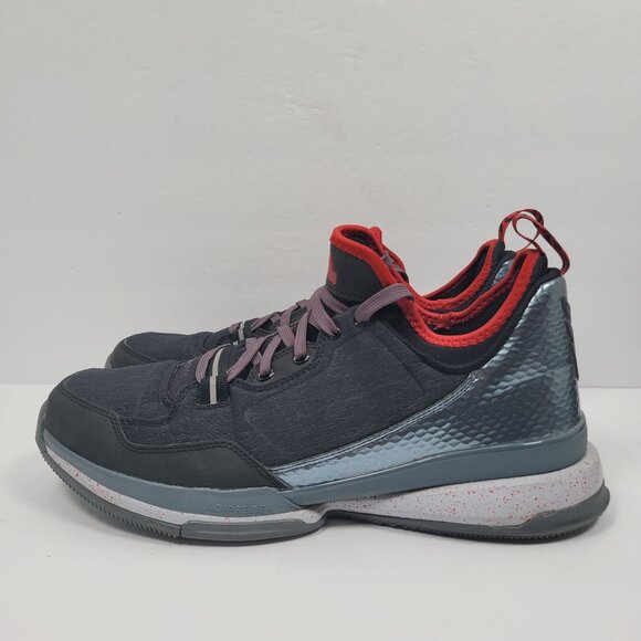 Adidas Damian Dame Lillard Men's Black Blue Basketball Shoes S85492 US Size 12 - Picture 2 of 8